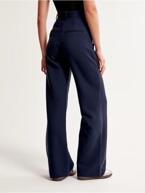 Abercrombie & Fitch Men's Navy Dress Pants